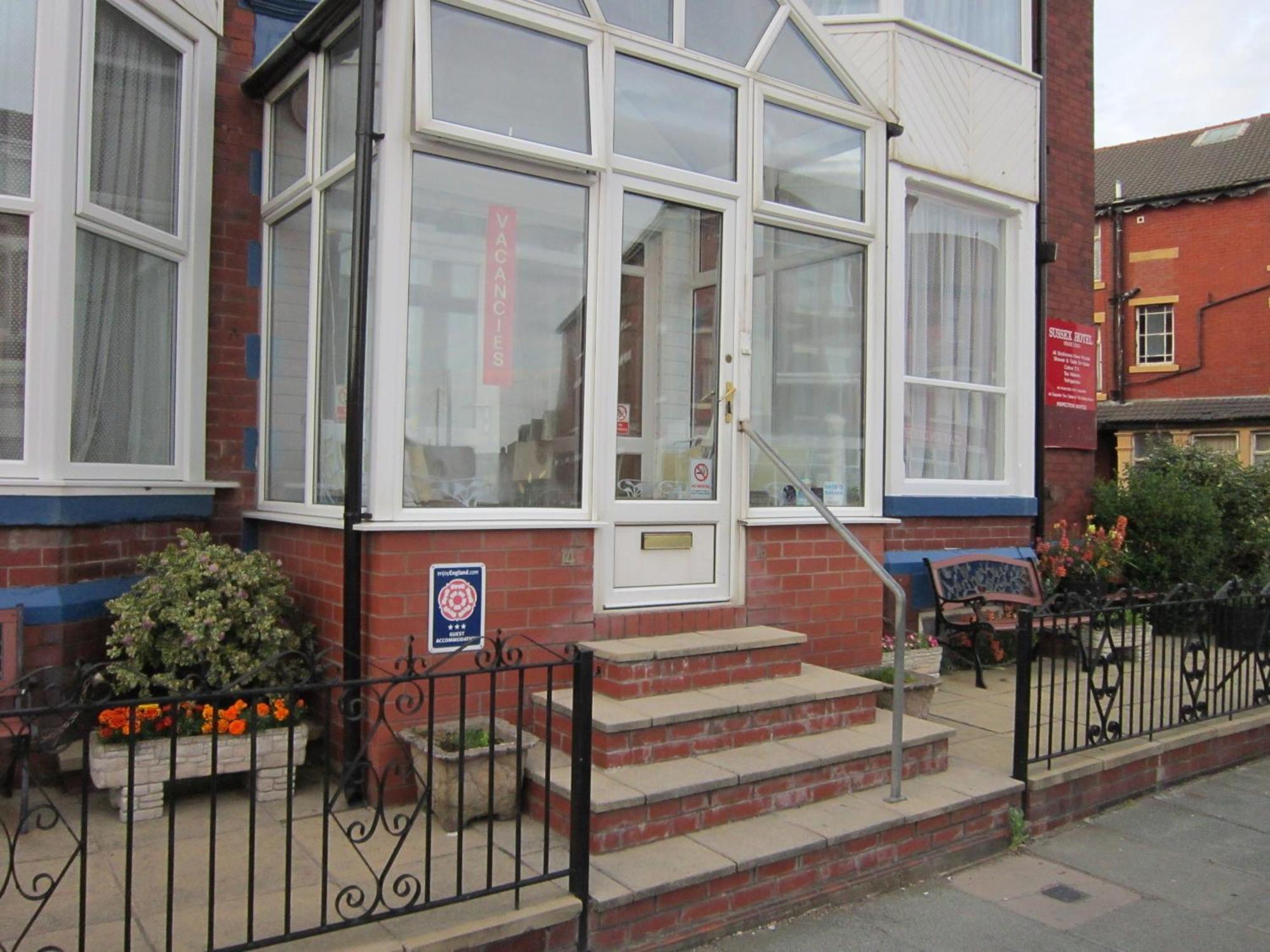 Sussex Hotel Blackpool Exterior foto