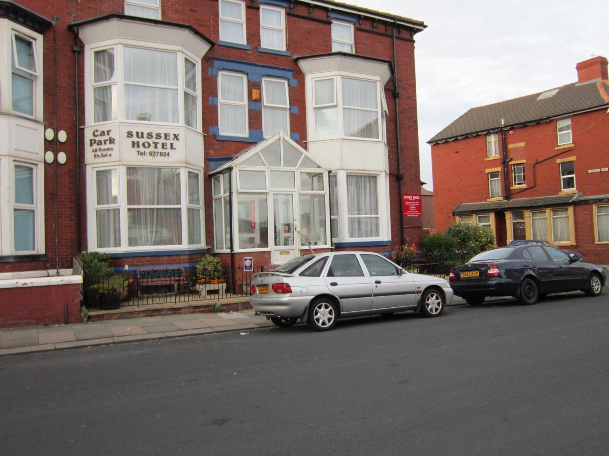 Sussex Hotel Blackpool Exterior foto